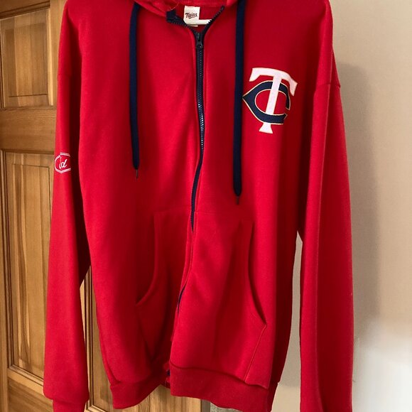 Minnesota Twins Hooded Zip up Sweatshirt - Picture 2 of 6